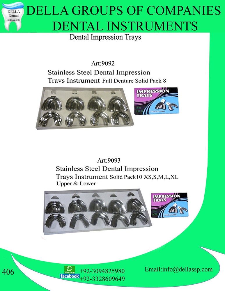 Dental Impression Trays